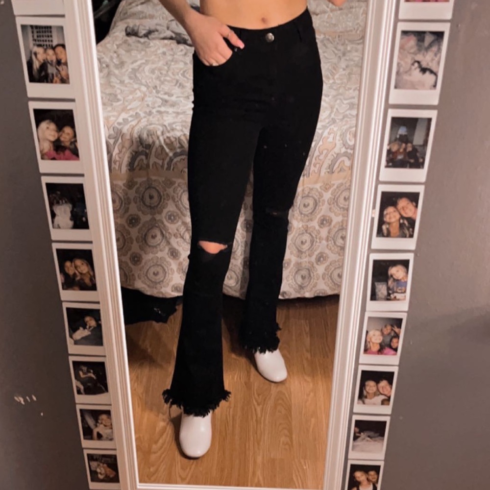 Womens brand new boutique flare jeans